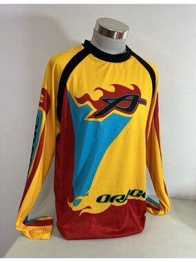Orage Technical Jersey Motorcycle Bike Shirt Top Made in Canada Mens XL